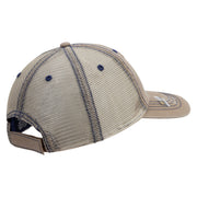 Licensed 173rd Airborne Brigade Combat Team Embroidered Low Profile Special Cotton Mesh Cap - Khaki OSFM