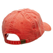 Born To Ski Embroidered Unstructured Cotton Cap