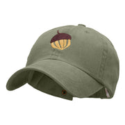 Acorn Embroidered Pigment Dyed Wash Cap