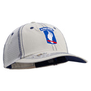 173rd Airborne Brigade Combat Team Embroidered Low Profile Special Cotton Mesh Cap