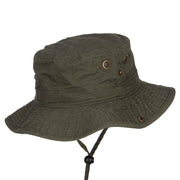 Hiking Map Patched Washed Hunting Hat