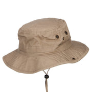 Hiking Map Patched Washed Hunting Hat