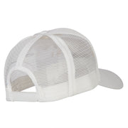 US Army Aviator Embroidered Solid Cotton Mesh Pro Cap