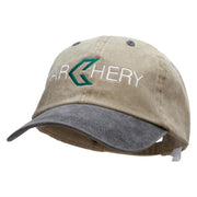 Green Arrow Archery Embroidered Pigment Dyed Wash Caps