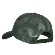 US Army Aviator Embroidered Solid Cotton Mesh Pro Cap