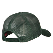 US Army Aviator Embroidered Solid Cotton Mesh Pro Cap