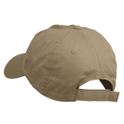 Knight on Horseback Embroidered Washed Cap