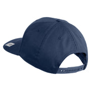 US Marine Corps Retired Emblem Embroidered Solid Cotton Twill Pro Style Cap - Navy OSFM