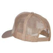 US Army Aviator Embroidered Solid Cotton Mesh Pro Cap