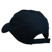 Knight on Horseback Embroidered Washed Cap