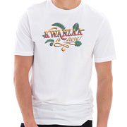 Kwanzaa is Here Graphic Design Ring Spun Combed Cotton Short Sleeve Deluxe Jersey T-Shirt