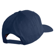 US Marine Corps Design Embroidered Solid Cotton Twill Pro Style Cap - Navy OSFM