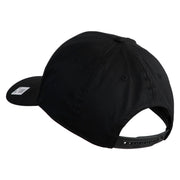 US Marine Corps Design Embroidered Solid Cotton Twill Pro Style Cap - Black OSFM