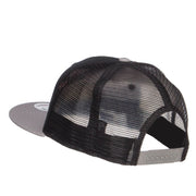 Sky Dive Embroidered Snapback Mesh Cap