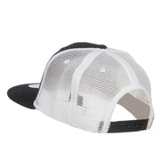 Sky Dive Embroidered Snapback Mesh Cap