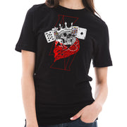 King of Cards Designed Unisex Short Sleeve Cotton Jersey T-Shirt