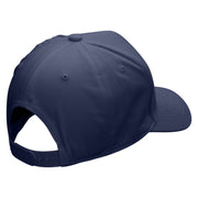 Grim Reaper Logo Embroidered Six Panels Pro Style Cap - Navy OSFM