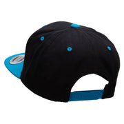 Basketball World Embroidered Wool Blend Classic Snapback