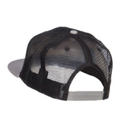 Dead Skull Art Embroidered Mesh Snapback