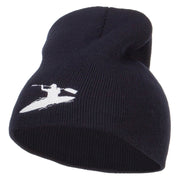 Kayak Sports Embroidered Short Beanie