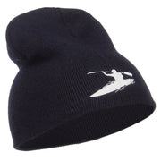 Kayak Sports Embroidered Short Beanie