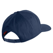 USMC Semper Fi Embroidered Solid Cotton Twill Pro Style Cap - Navy OSFM