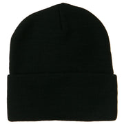 12 Inch Long Knitted Beanie