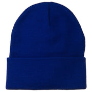 12 Inch Long Knitted Beanie