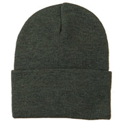 12 Inch Long Knitted Beanie