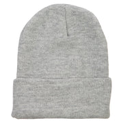 12 Inch Long Knitted Beanie