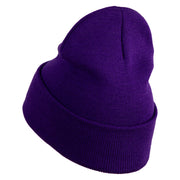 12 Inch Long Knitted Beanie