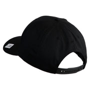 US Marine Corps Semper Fi Embroidered Solid Cotton Twill Pro Style Cap - Black OSFM