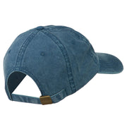 My Kids Love Me Embroidered Washed Cotton Cap