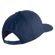 US Marine Corps Semper Fi Embroidered Solid Cotton Twill Pro Style Cap - Navy OSFM