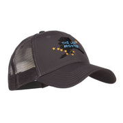 Alaska Last Frontier State Embroidered Trucker Cap