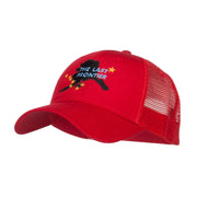 Alaska Last Frontier State Embroidered Trucker Cap