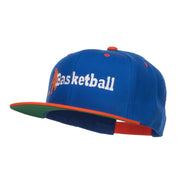 Basketball Player Embroidered Two Tone Snapback