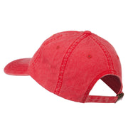 My Kids Love Me Embroidered Washed Cotton Cap