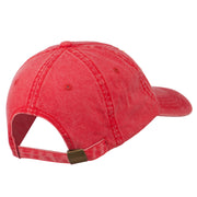 My Kids Love Me Embroidered Washed Cotton Cap