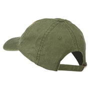 My Kids Love Me Embroidered Washed Cotton Cap