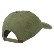 My Kids Love Me Embroidered Washed Cotton Cap