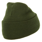 Korea Veteran Embroidered Long Knitted Beanie