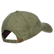 Kiss Me I'm Irish Embroidered Washed Cap