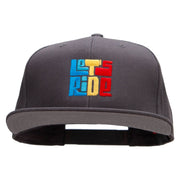 Let's Ride Boxed Embroidered Prostyle Snapback