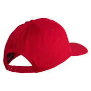 Marines The Few The Proud Embroidered Solid Cotton Twill Pro Style Cap - Red OSFM