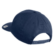 The Few The Proud Embroidered Solid Cotton Twill Pro Style Cap - Navy OSFM