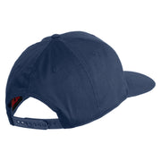The Few The Proud Embroidered Solid Cotton Twill Pro Style Cap - Navy OSFM