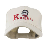 Knights Text and Mascot Embroidered Cap