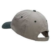 Friday The 13th Embroidered Pigment Dyed Wash Cap - Beige-Green OSFM