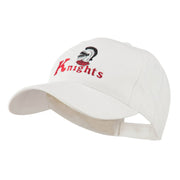 Knights Text and Mascot Embroidered Cap